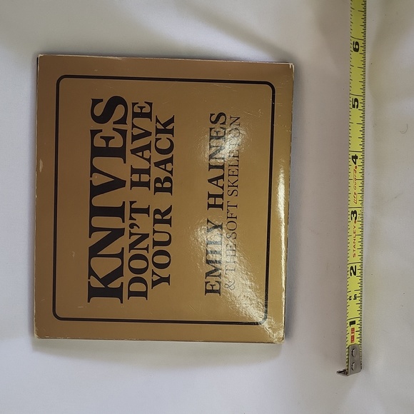 Emily Haines & the soft skeleton Knives don't have your back CD good used condit - Picture 3 of 10